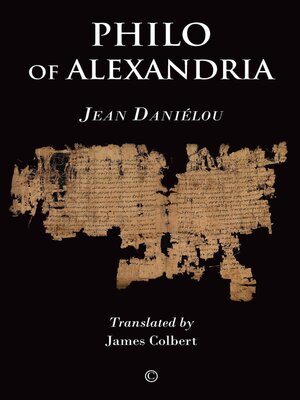 cover image of Philo of Alexandria
